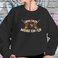 Pool Player Less Talk More Chalk Billiards Sweatshirt Gifts for Her