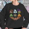 Poops Emojis Halloween Sweatshirt Gifts for Her