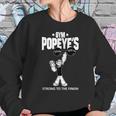 Popeye Gym Funny Sweatshirt Gifts for Her