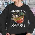 Powered By Ramen Vintage Japanese Ramen Anime Noodle Lover Sweatshirt Gifts for Her