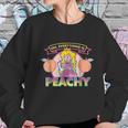 Princess Peach Everything Peachy Graphic Sweatshirt Gifts for Her