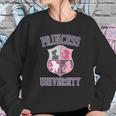 Princess University College Text Logo Sweatshirt Gifts for Her