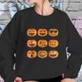 Pumpkin Emoji Pumpkin Emoji Halloween Costume Sweatshirt Gifts for Her