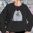 Pusheen The Cat Eating Noodles Juniors Sweatshirt Gifts for Her