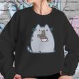 Pusheen The Cat Eating Noodles Sweatshirt Gifts for Her