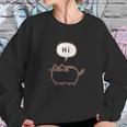 Pusheen Isaac Morris Hi Bye Juniors Sweatshirt Gifts for Her