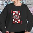 Queen Of Hearts Vintage Valentine Day Sweatshirt Gifts for Her