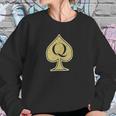 Queen Of Spades With Qos Symbol Sweatshirt Gifts for Her