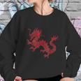 Red Chinese Firedrake Sweatshirt Gifts for Her