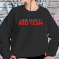 Red Team Cyber Security Hacking Hacker Graphic Design Printed Casual Daily Basic Sweatshirt Gifts for Her