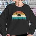 Retro Black Hawk Helicopter Pilot Vintage Sunset Sweatshirt Gifts for Her