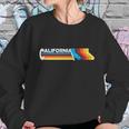 Retro California Colorful Logo Sweatshirt Gifts for Her