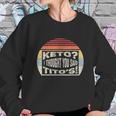 Retro Vintage Keto Diet Keto Sweatshirt Gifts for Her