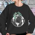 Rewild David Attenborough Save Earth Environmental Gifts Graphic Design Printed Casual Daily Basic Sweatshirt Gifts for Her