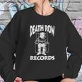 Ripple Junction Death Row Records White Logo Light Weight Crew Sweatshirt Gifts for Her