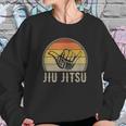 Lets Roll Jiu Jitsu Hand Vintage Sunset Funny Gift Idea Sweatshirt Gifts for Her