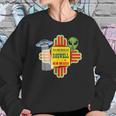 Roswell Nm New Mexico Ufo Alien Crash Site 1947 Zia Sweatshirt Gifts for Her