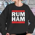 Rum Ham Funny Logo Parody Graphic Sweatshirt Gifts for Her