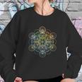 Sacred Geometry Chakra Colors Sweatshirt Gifts for Her