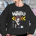 Shes My Waifu Hes My Senpai Anime Manga Couples Romantic Graphic Design Printed Casual Daily Basic Sweatshirt Gifts for Her