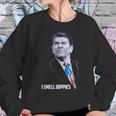 I Smell Hippies Funny Ronald Reagan Conservative Merica Usa Sweatshirt Gifts for Her