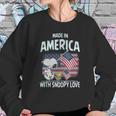 Snoopy America Sweatshirt Gifts for Her