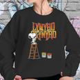 Snoopy Drawing Lynyrd Skynyrd Sweatshirt Gifts for Her