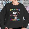 Snoopy All We Are Saying Is Give Peace A Chance Sweatshirt Gifts for Her