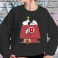 Snoopy Utah Utes Fans Sweatshirt Gifts for Her