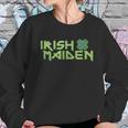 St Patricks Irish Maiden Juniors Sweatshirt Gifts for Her