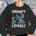 Stitch Grumpy But Lovable Sweatshirt Gifts for Her