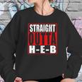 Straight Outta HebShirt Long Sleeve Hoodie Sweatshirt Sweatshirt Gifts for Her