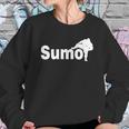 Sumo Japanese Fighter Logo Sweatshirt Gifts for Her