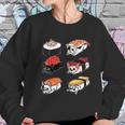 Sushi French Bulldog Funny By Huebucket Sweatshirt Gifts for Her