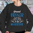 T1d Proud Brother Diabetes Awareness Type 1 Insulin Pancreas Gift Graphic Design Printed Casual Daily Basic Sweatshirt Gifts for Her