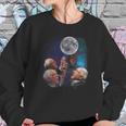 Three Bernie Sanders Moon Tshirt Sweatshirt Gifts for Her