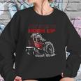 Tractor Pulling Funny Just Here To Hook Up Pulling Sweatshirt Gifts for Her