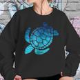 Turtle Lovers Blue Aqua Colors BeachCutes Sweatshirt Gifts for Her