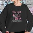 Una Reina Nacio En Julio Feliz Cumpleanos Para Mii Diamonds High Heels Sweatshirt Gifts for Her