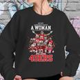 Never Underestimate A Woman Who Understands Football And Loves San Francisco 49Ers ShirtShirt Sweatshirt Gifts for Her