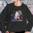 Unicorn Rock Star Guitar Rockin Music Singer Sweatshirt Gifts for Her