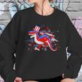 Usa Patriotic Presidential Dinosaur Sweatshirt Gifts for Her