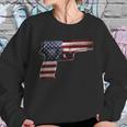 Usa Pistol Gun Sweatshirt Gifts for Her