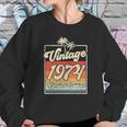 Vintage 1974 47Th Birthday Limited Edition 47 Years Old Sweatshirt Gifts for Her