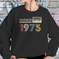 Vintage 1975 Limited Edition Retro Cassette Sweatshirt Gifts for Her