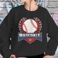 Vintage Baseball Fan Logo Sweatshirt Gifts for Her