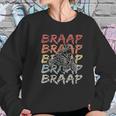 Vintage Braap Quad Biker Gift I Atv Four Wheeler Quad Bike Sweatshirt Gifts for Her