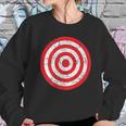 Vintage Bullseye Target Bulls Eye Gift Joke Sweatshirt Gifts for Her