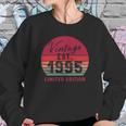 Vintage Est 1995 Limited Edition 27 Years Old 27Th Birthday Sweatshirt Gifts for Her