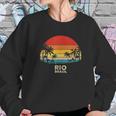 Vintage Rio De Janeiro - Brazil Beach Souvenir Sweatshirt Gifts for Her